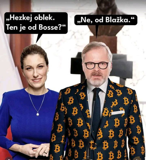 Oblek... No neber to...